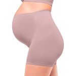 Calcinha Bermuda Boxer Gestante em Microfibra Sem Costura Loba Nude - Lupo
