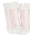 Tripack: 3 meias Soquete para bebê Ursa/Corações/Xadrez