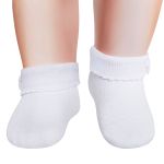 Meia Soquete para bebê Lacinhos Branco - Lupo