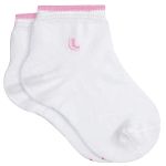 Tripack: 3 meias Soquete para bebê Rosa Claro/Rosa/Magenta - Lupo