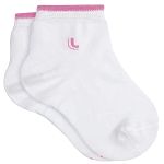 Tripack: 3 meias Soquete para bebê Rosa Claro/Rosa/Magenta - Lupo