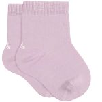 Tripack: 3 meias Soquete para bebê Nude/Rosa/Lilás - Lupo