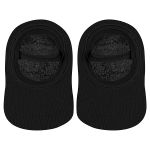 Meia Sapatilha antiderrapante para bebê Preto - Lupo