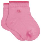 Tripack: 3 meias Soquete para bebê Rosa Claro/Rosa/Pink - Lupo