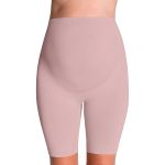 Calcinha Bermuda Boxer Gestante em Microfibra Sem Costura Loba Natural Nude - Lupo