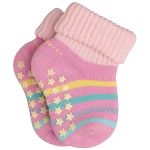 Meia Soquete para bebê c/ antiderrapante Estrelas - Lupo