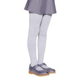Meia-Calça algodão c/ elastano para bebê Fio 80 Mescla - Lupo