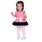 Meia-Calça Microfibra para bebê Fio 80 Rosa - Lupo