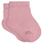 Tripack: 3 meias Soquete para bebê Nude/Rosa/Lilás - Lupo