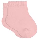 Tripack: 3 meias Soquete para bebê Nude/Rosa/Lilás - Lupo