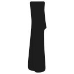 Meia-Calça Microfibra para bebê Fio 80 Preta - Lupo