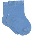 Tripack: 3 meias Soquete para bebê Cinza/Azul/Marinho - Lupo