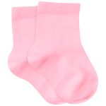 Meia Soquete Básica para bebê Rosa - Lupo