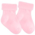 Meia Soquete atoalhada para bebê Rosa - Lupo