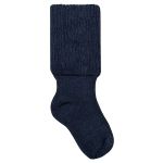Meia Soquete para bebê Mescla Jeans Marinho - Lupo
