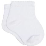 Tripack: 3 meias Soquete para bebê Branco/Rosa/Ursa - Lupo