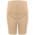 Calcinha Bermuda Boxer Gestante em Microfibra Sem Costura Loba Natural Peach - Lupo