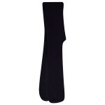 Meia-Calça algodão c/ elastano para bebê Fio 80 Preta - Lupo