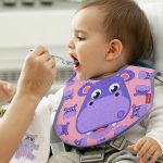 Babador Anatômico para bebê em atoalhado Hipopótamo - Fisher Price
