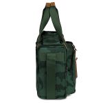 Mala com rodinhas + Bolsa Anne + Porta Carteira de Vacinação Safari Verde - Masterbag