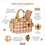 Bolsa Térmica para bebê Anne Cogumelos - Masterbag
