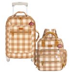 Mala com rodinhas + Mochila Urban Cogumelos - Masterbag