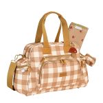 Mala com rodinhas + Bolsa Everyday + Frasqueira Térmica Emy Cogumelos - Masterbag