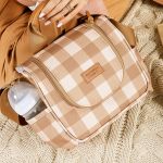 Mala com rodinhas + Bolsa Everyday + Frasqueira Térmica Emy Cogumelos - Masterbag