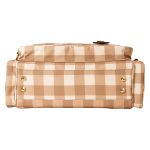 Mala com rodinhas + Bolsa Anne + Frasqueira Térmica Emy + Porta Carteira de Vacinação Cogumelos - Masterbag