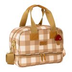 Mala com rodinhas + Bolsa Everyday + Bolsa Térmica Vicky + Porta Carteira de Vacinação Cogumelos - Masterbag