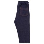 Calça para bebê em malha jeans comfort Azul - Coquelicot