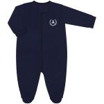 Pack 2 Macacões longos com zíper para bebê em algodão egípcio Urso Golf - Coquelicot