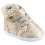 Tênis para bebê Cano Alto Dourado - Keto Baby