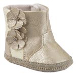 Bota para bebê Flor Dourada - Keto Baby