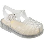 Conjunto Sandália Mel Cristal + Meia 3/4 Arco-Íris - Keto Baby