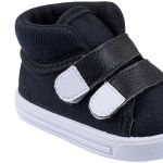 Tênis para bebê Star Mid Preto - Keto Baby