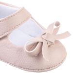 Sapatilha para bebê Lacinho Nude - Keto Baby