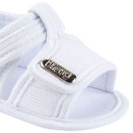 Sandália para bebê Canelada Branca - Keto Baby