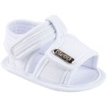 Sandália para bebê Canelada Branca - Keto Baby