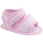 Sandália para bebê em malha Rosa - Keto Baby