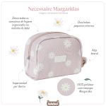 Necessaire para bebê Margaridas - Masterbag