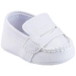 Mocassim para bebê Branco - Keto Baby