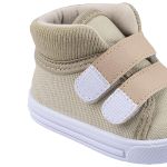 Tênis para bebê Star Mid Bege - Keto Baby