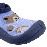 Meia c/ Sola para bebê Urso Marinho - Keto Baby