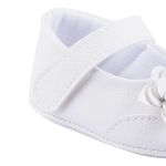 Sapatilha para bebê Flor Branca - Keto Baby