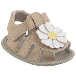 Sandália para bebê Margarida Bege - Keto Baby
