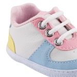 Tênis para bebê com cadarço Candy Colors Rosa - Keto Baby