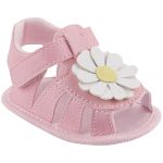Sandália para bebê Margarida Rosa - Keto Baby
