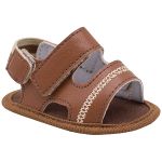 Sandália para bebê Pesponto Caramelo - Keto Baby