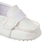 Mocassim para bebê Básico Branco - Keto Baby
